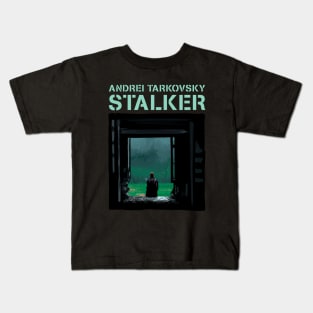 Andrei Tarkovsky Stalker llustration Kids T-Shirt